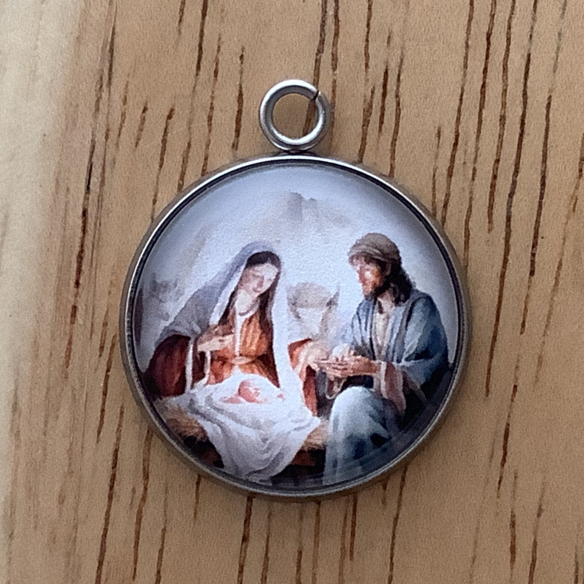 Birth of Jesus Charms, Nativity Scene Charms - ILikeWorms