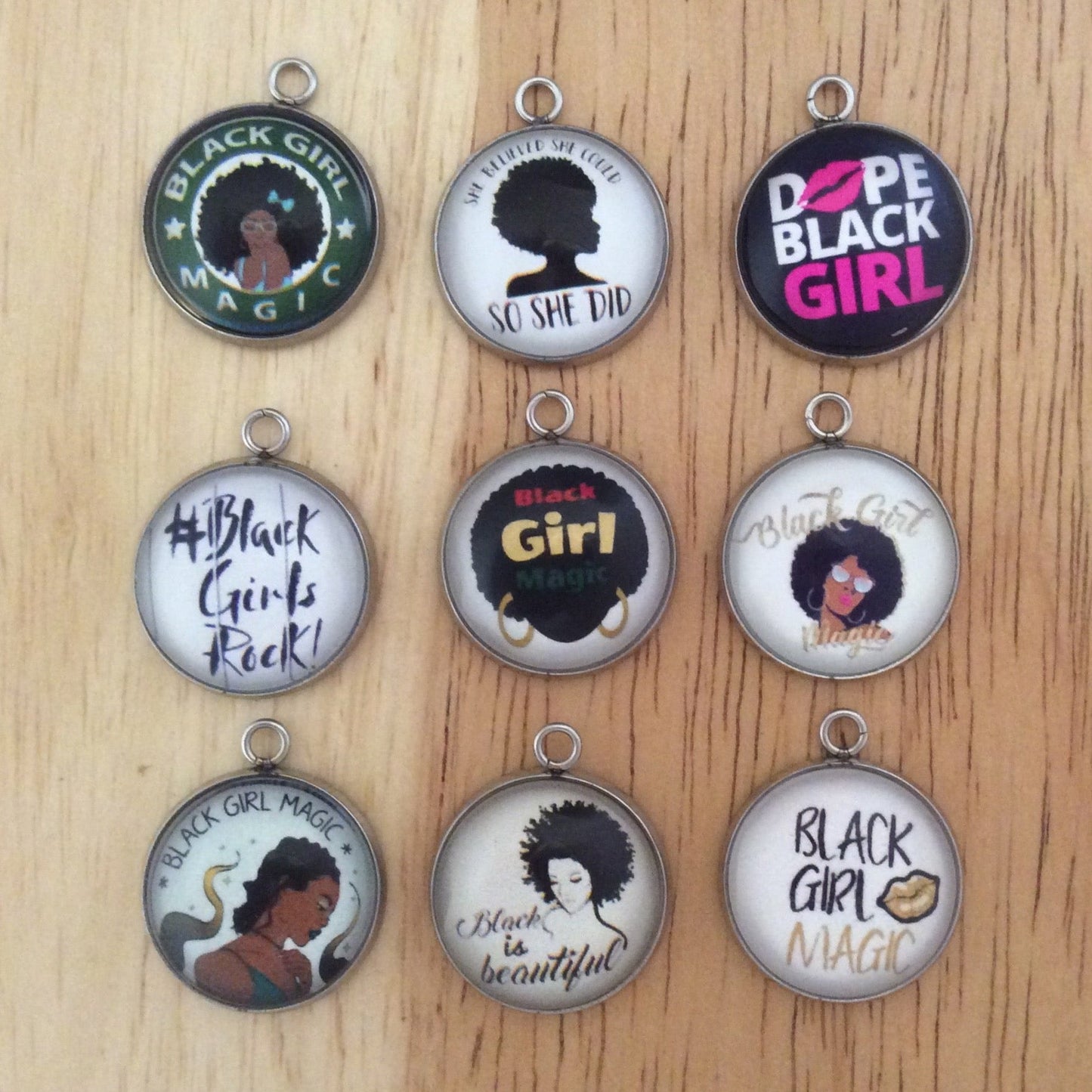 Black Girl Magic Charms - ILikeWorms