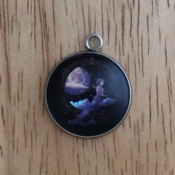 Celestial Moon Charms, Jewelry Making Charms - ILikeWorms