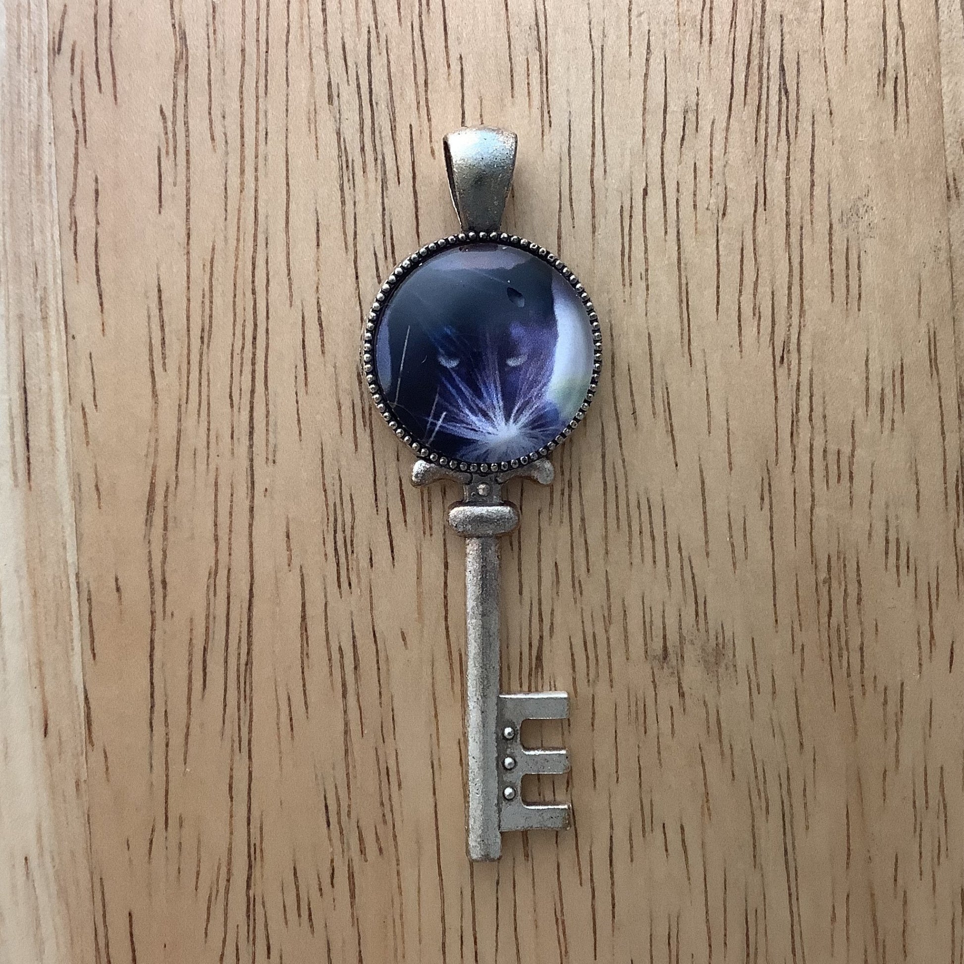 Custom Photo Skeleton Key Pendant - ILikeWorms