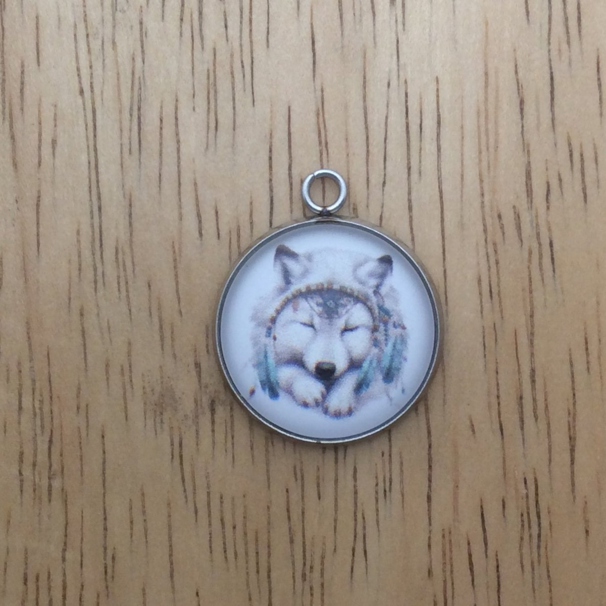 Cute Wolf Dreamcatcher Charms