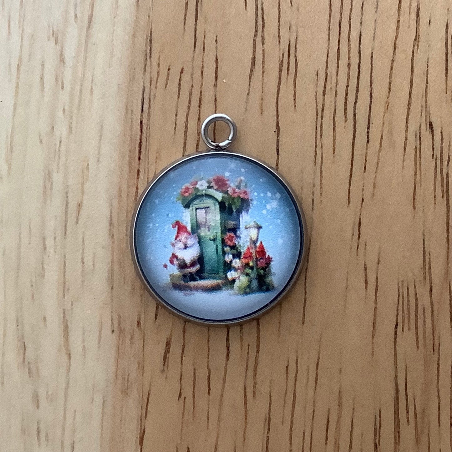 Elves Christmas Glass Cabochon Charms - ILikeWorms