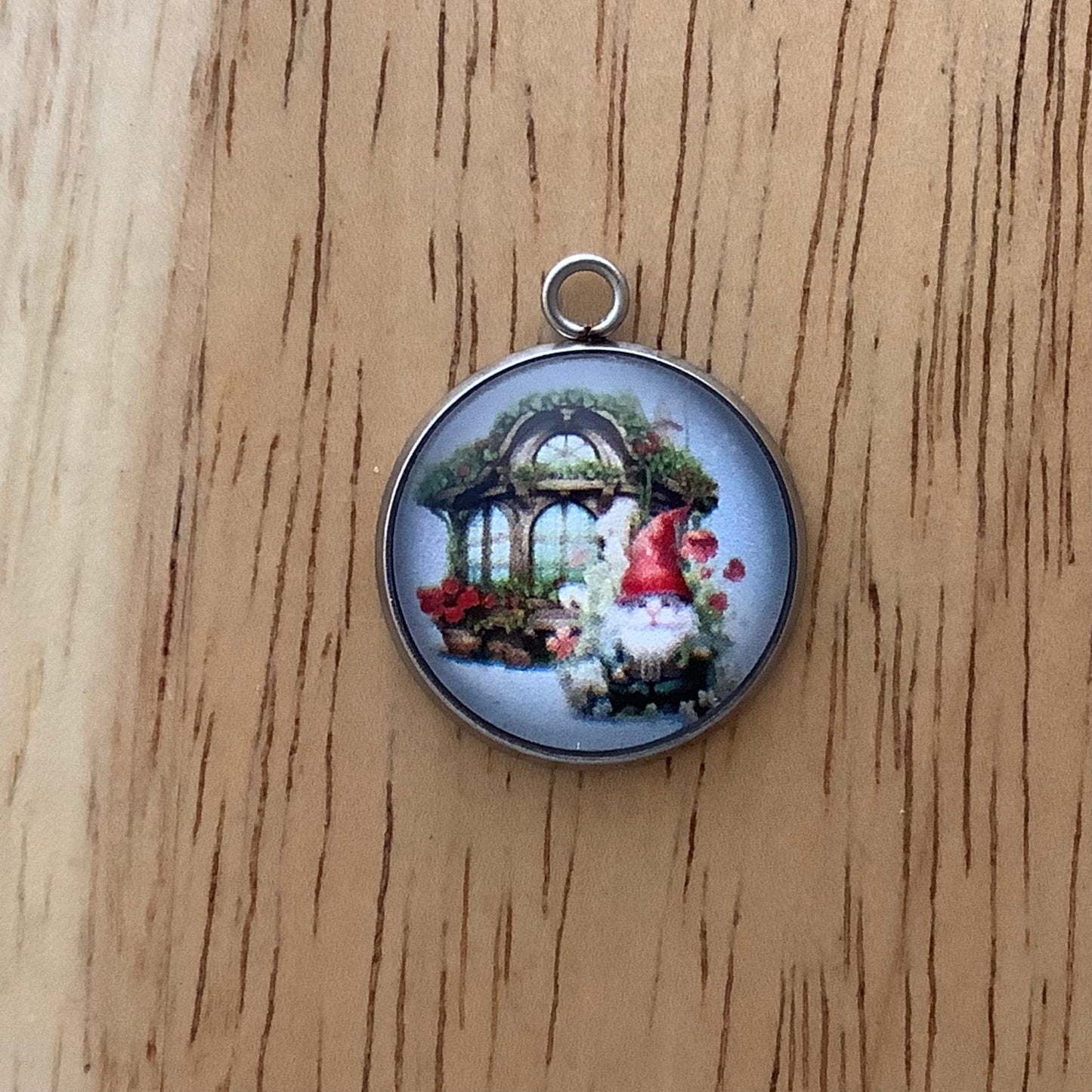 Elves Christmas Glass Cabochon Charms - ILikeWorms