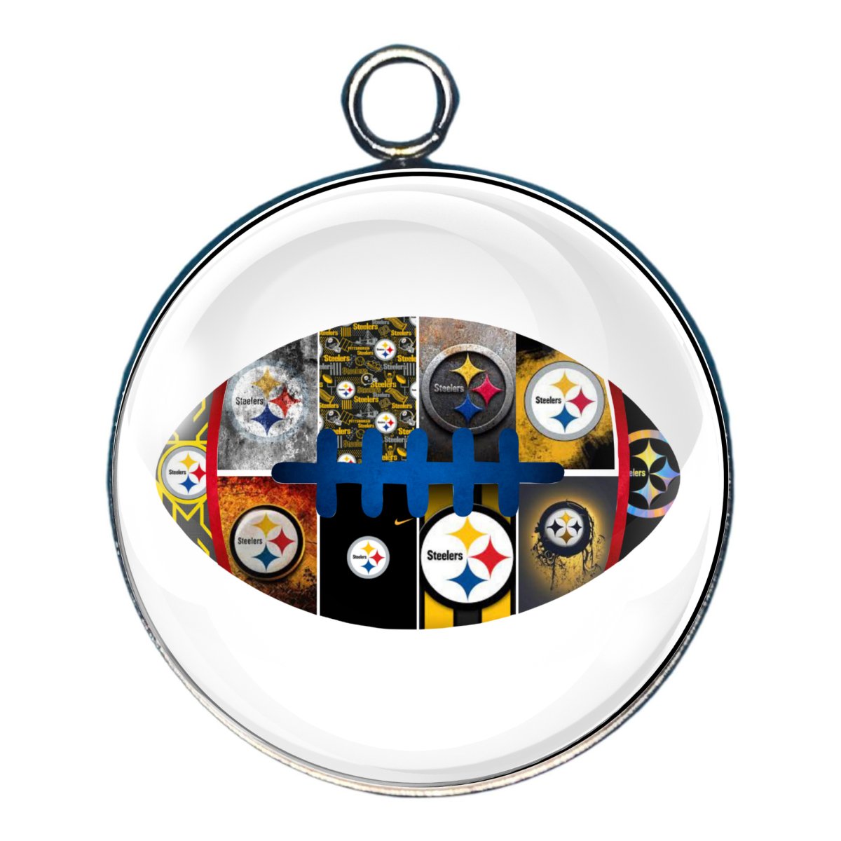 Charm depicting  various team logos