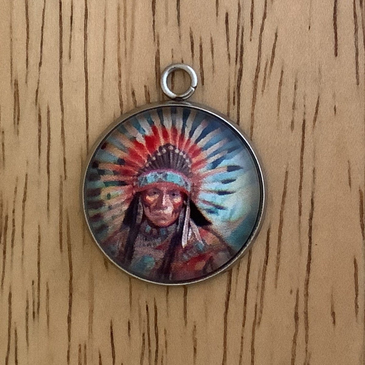 warrior with headdress