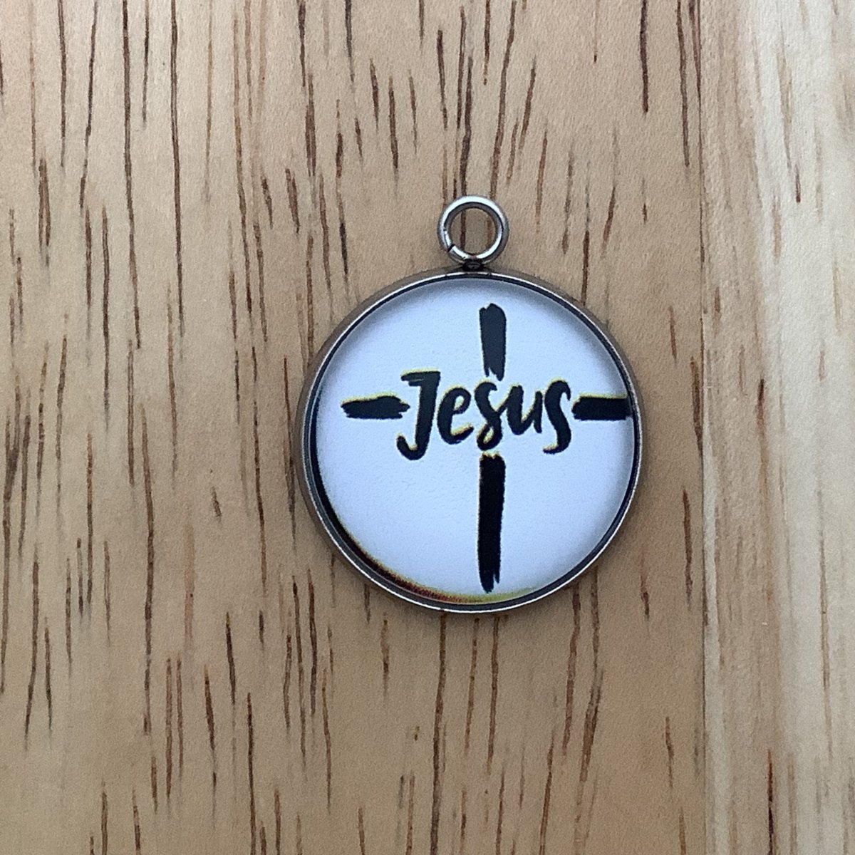 Jesus Lives Charms, Jewelry Making Charms