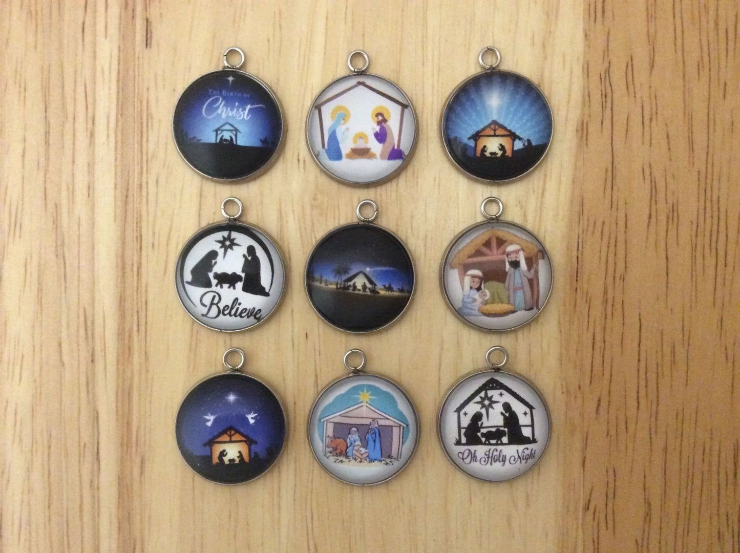 Nativity Scene Charms for Making Crafts and Jewelry - ILikeWorms