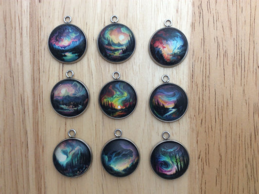 Neon Northern Lights Charms - ILikeWorms