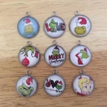 Valentines Day Charms-I Like Worms - ILikeWorms Style 1 / Medium - 18mm