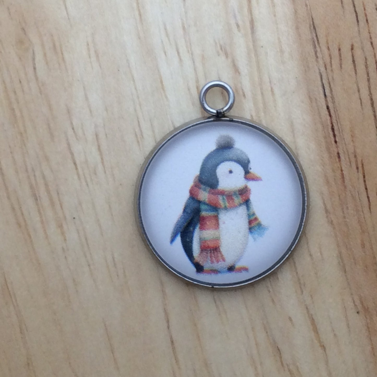 Penguin Glass Cabochon Charms - ILikeWorms