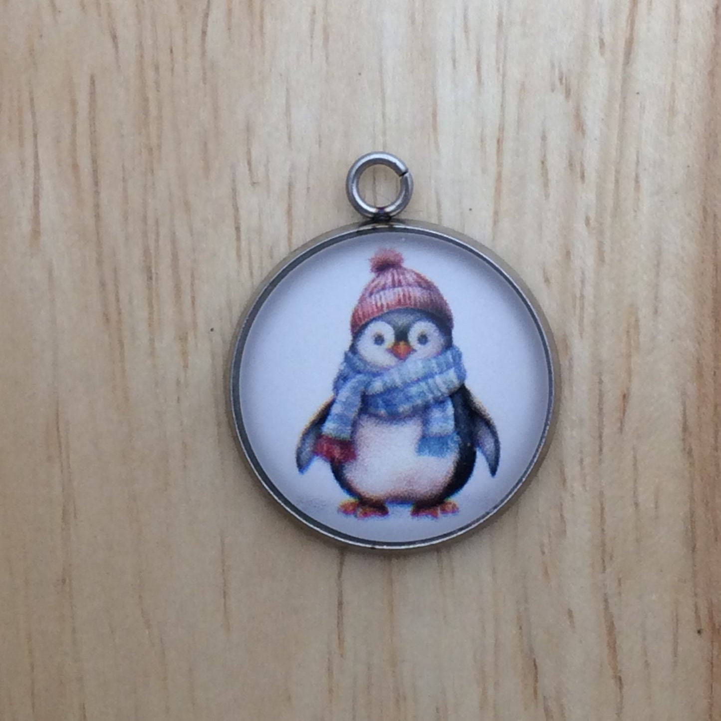 Penguin Glass Cabochon Charms - ILikeWorms