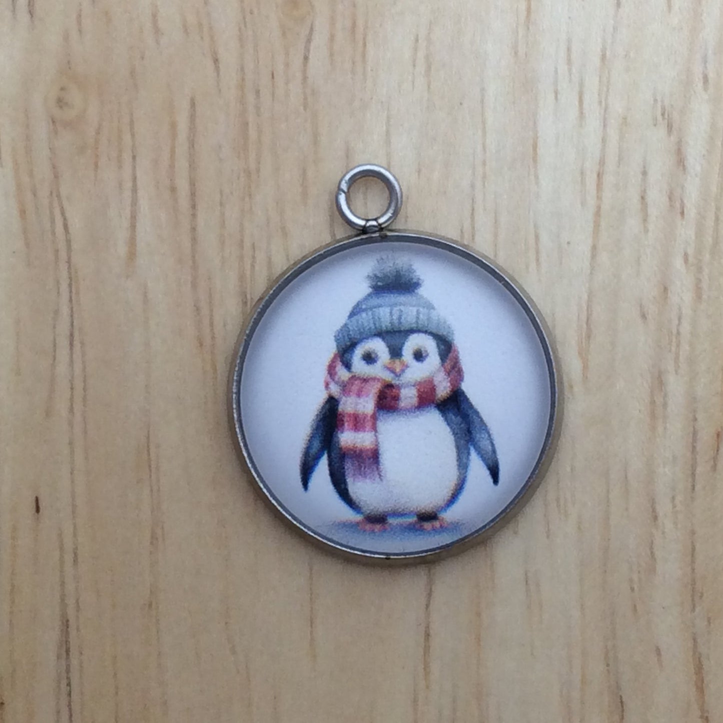 Penguin Glass Cabochon Charms - ILikeWorms