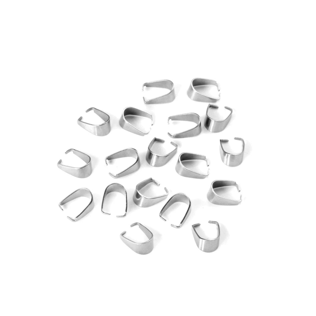 Stainless steel pinch bails