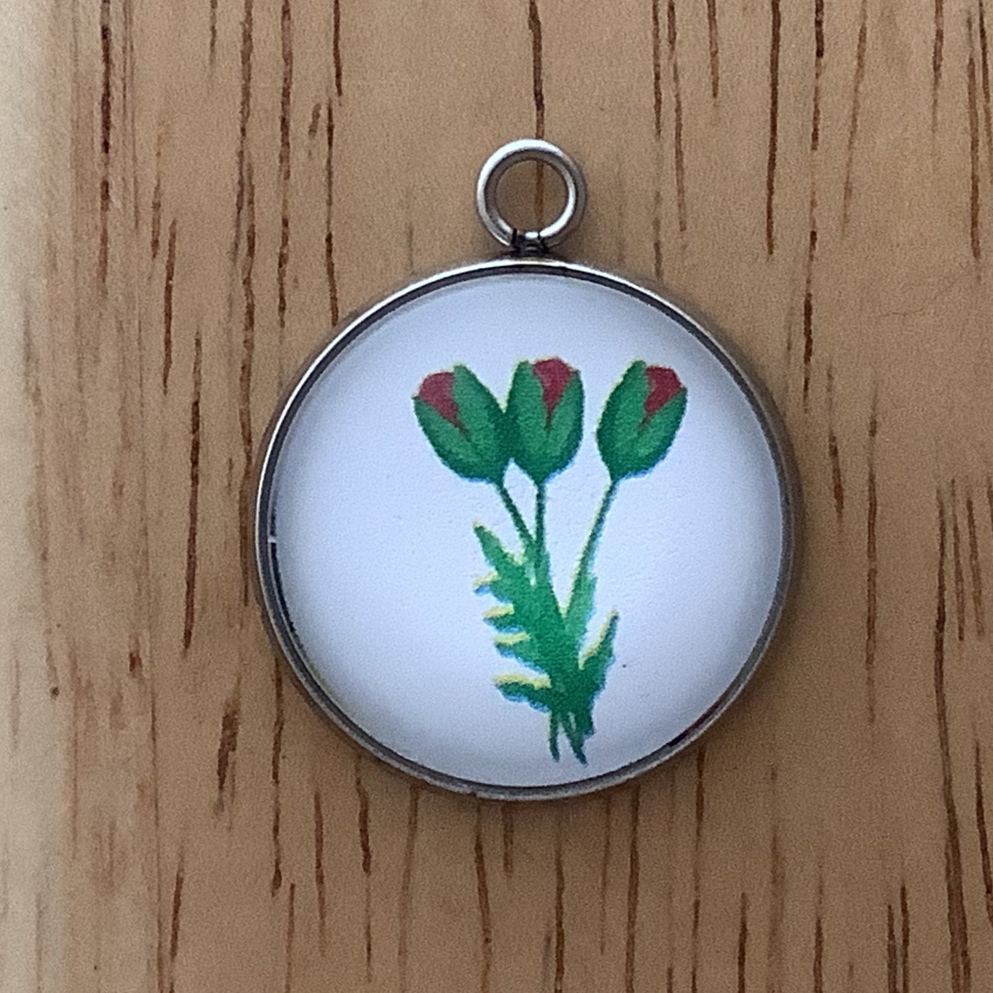 Poppy Flower Charms, November 11th, Day of Remembrance Charms - ILikeWorms