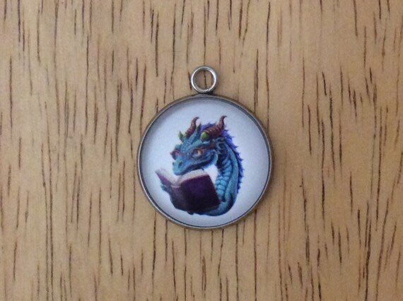 Reading Dragon Charms - ILikeWorms