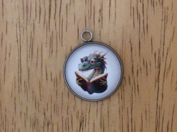 Reading Dragon Charms - ILikeWorms