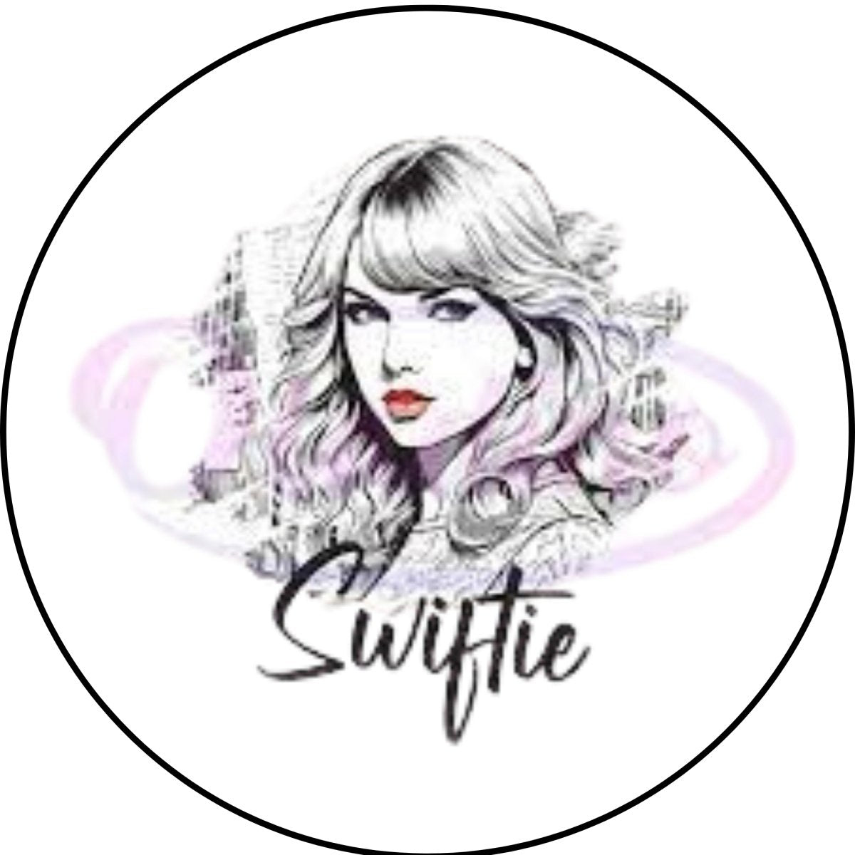 Taylor swift glass cabochon charm