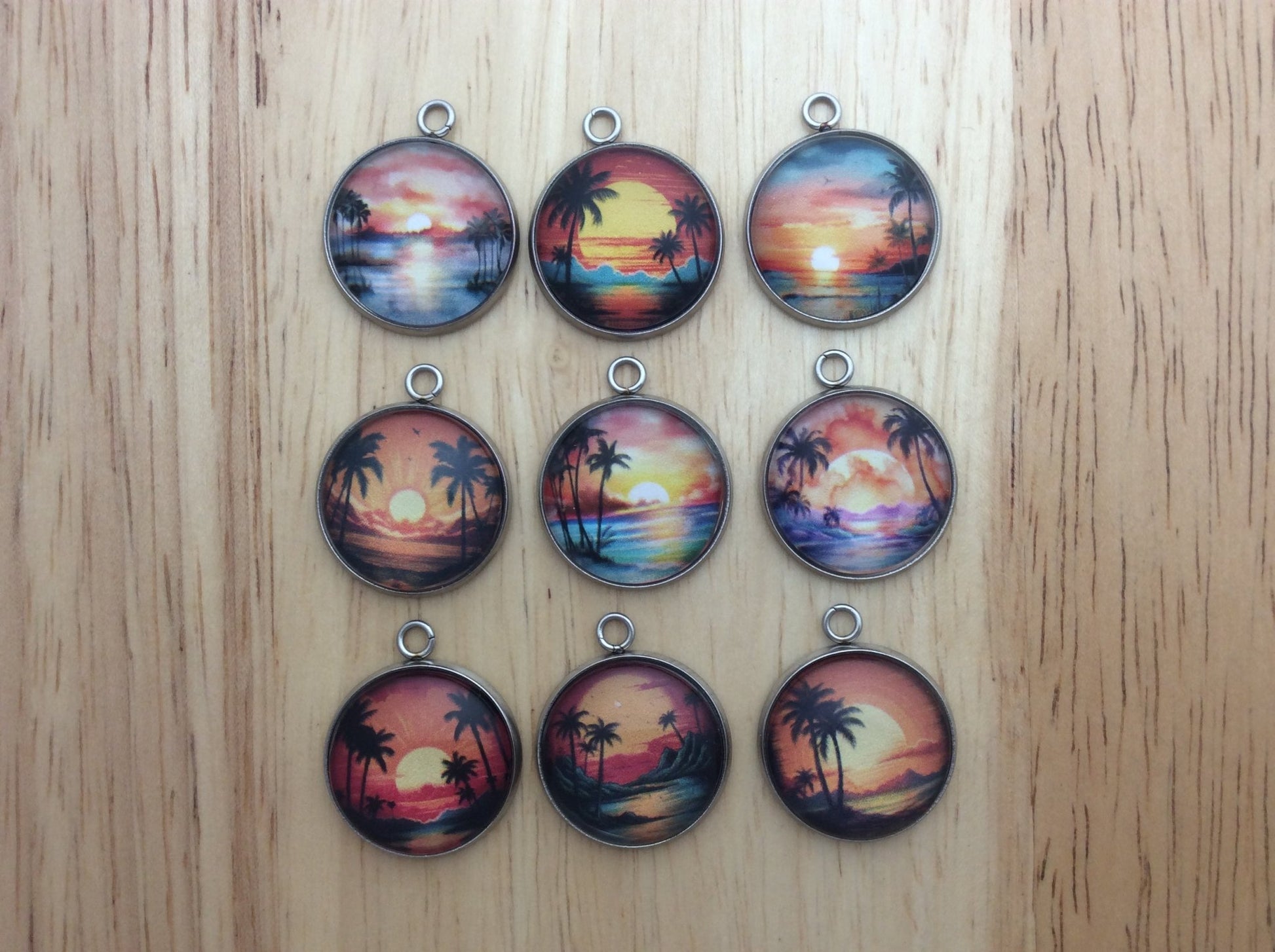 Tropical Sunset Charms - ILikeWorms