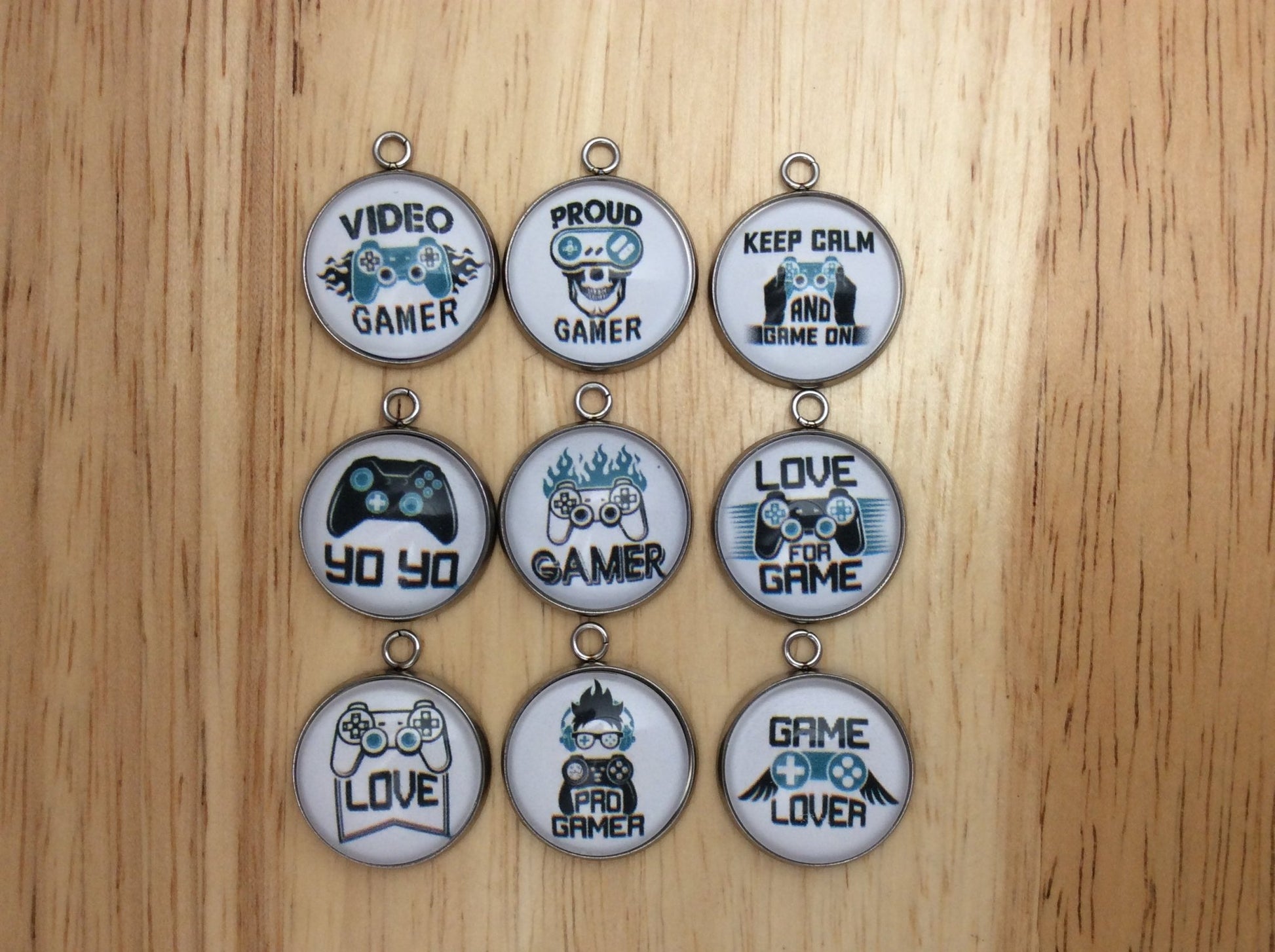 Video Gamer Charms - ILikeWorms