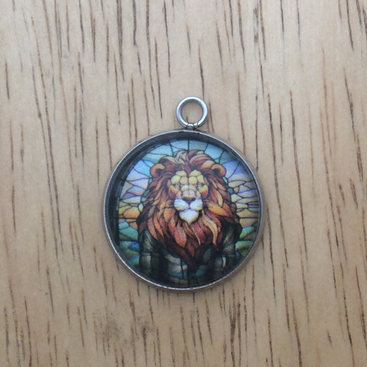 Wizard of Oz stained glass charm