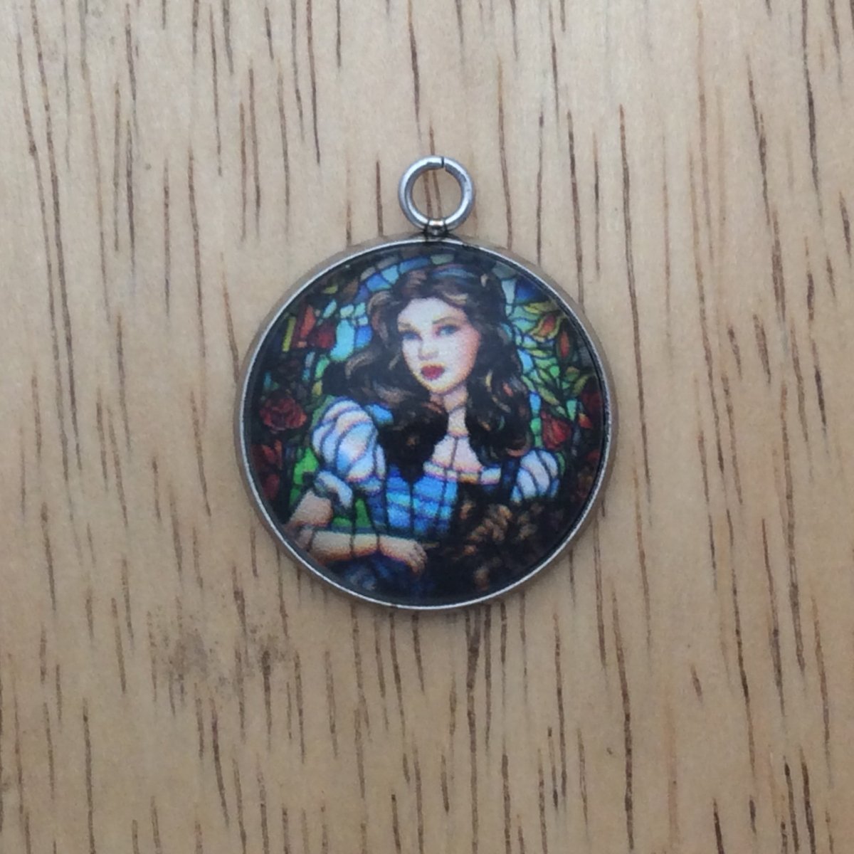 Wizard of Oz stained glass charm